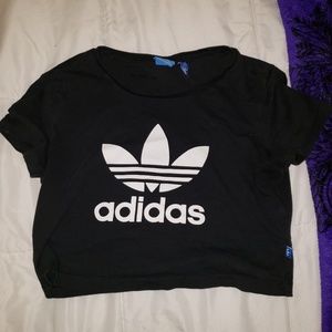 Adidas cropped tee